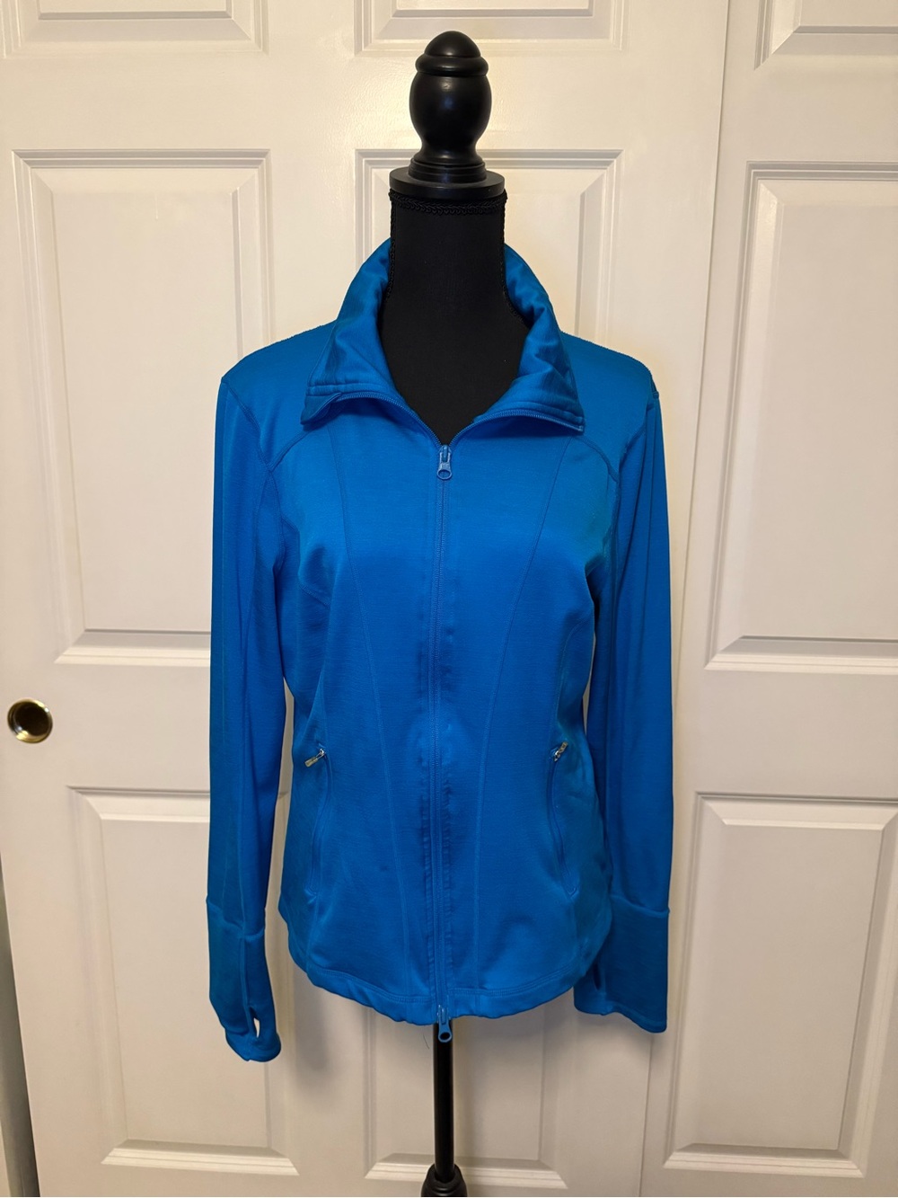 Women's Zella Bright Blue Zip-Up Jacket